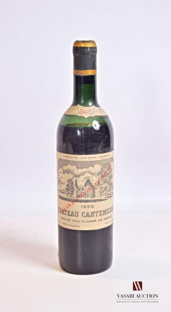 null 1 bouteille	Château CANTEMERLE	Haut Médoc GCC	1955
	Et. légèrement tachée. N...