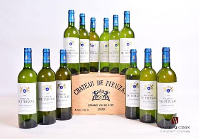 null 12 bouteilles	Château DE FIEUZAL	Graves blanc	1999
	Et. excellentes. N : bas...