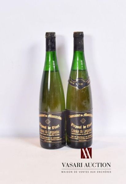 null 2 bouteilles	CÔTEAUX DU LANGUEDOC - Picpoul de Penet mise Domaine de Montredon		1988
	1...