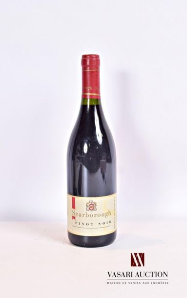 null 1 bouteille	Pinot Noir SCARBOROUGH (Australie)		
	Et. à peine tachée. N : 1...