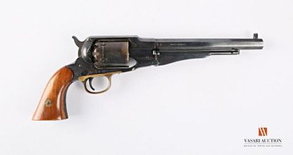 null Revolver à poudre noire type Western, canon octogonal calibre .44, marquée «...