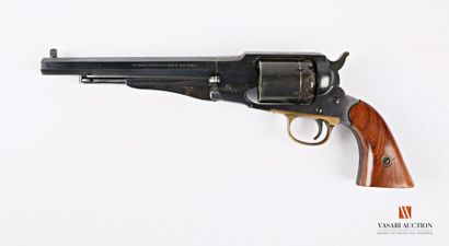 null Revolver à poudre noire type Western, canon octogonal calibre .44, marquée «...