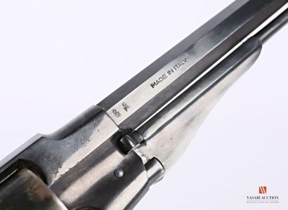 null Revolver à poudre noire type Western, canon octogonal calibre .44, marquée «...