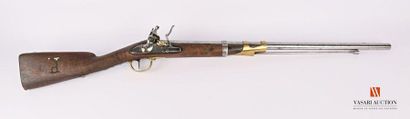 null Mousqueton de hussard et cavalerie légère type 1786, canon à cinq pans courts...