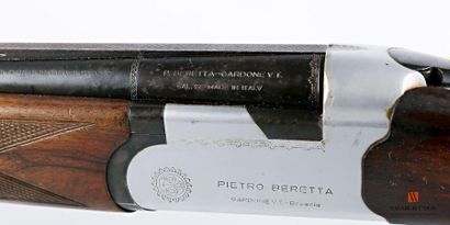 null Fusil de chasse modèle S.55, fabrication P.BERETTA Italie, calibre 12/70, canons...