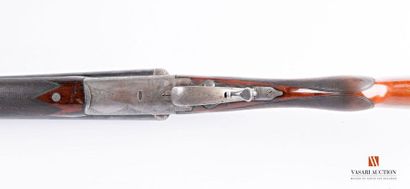 null Fusil de chasse IDEAL modèle n° 334, Manufrance Saint-Etienne, bascule jaspée...