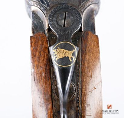 null Fusil de chasse hammerless par ZAMACOLA HERMANOS SRC Eibar Spain, modèle « jabali...