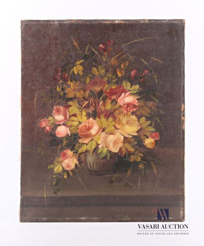 null C. SUPPLIER

Still life with a bouquet of flowers

Oil on canvas 

Signed lower...