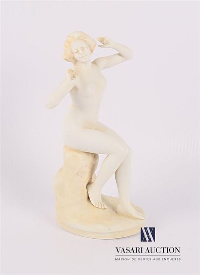 null POERTZEL Otto (1876-1963)

Biscuit representing a naked woman stretching 

Signed...