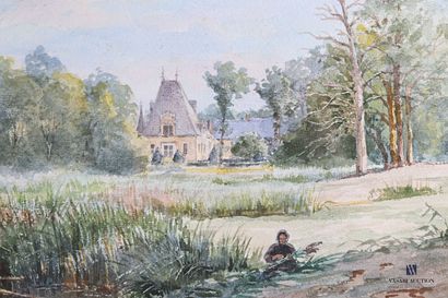 null MERY Paul (1850-?)

Vue de chateau depuis les marais

Aquarelle

Signée en bas...