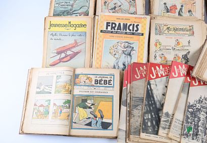 null [YOUTHFUL]

Set of magazines for youth including Jeunesse Magazine (years 1937)...