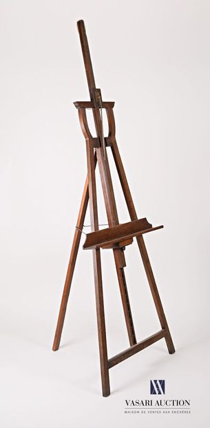 null Easel in mahogany and stained wood, removable axle

(small accidents, state...