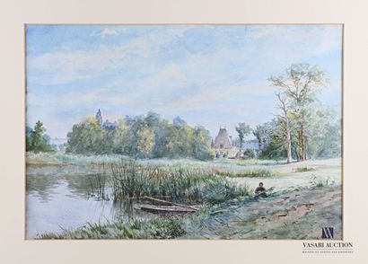null MERY Paul (1850-?)

View of the castle from the marshes

Watercolour

Signed...