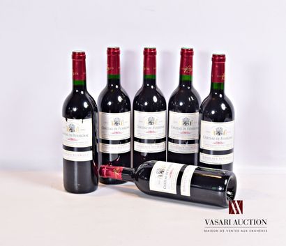null 6 bouteilles	Château De FUSSIGNAC	Bordeaux Supérieur	2002

	Et.: 3 impeccables,...