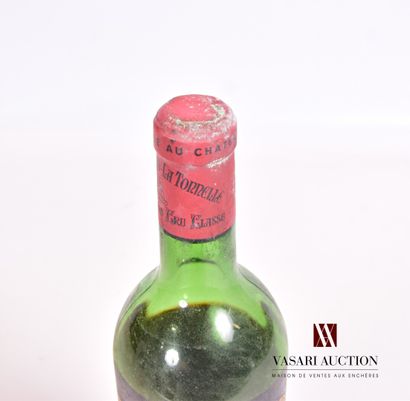 null 1 bouteille 	Château BALESTARD LA TONNELLE	St Emilion GCC	1964

	Et. tachées....
