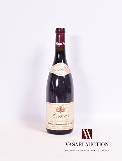 null 1 bouteille	CORNAS "Les Grandes Terrasses" mise Paul Jaboulet Ainé 		2001

	Et....