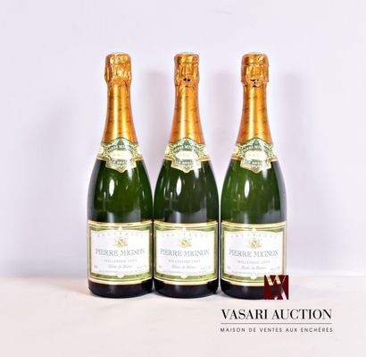 null 3 bouteilles	Champagne PIERRE MIGNON Brut Blanc de Blancs		1995

	Présentation,...