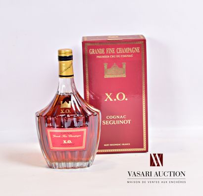 null 1 bouteille	Cognac 1er Cru Grande Fine Champagne XO mise SEGUINOT		

	70 cl...