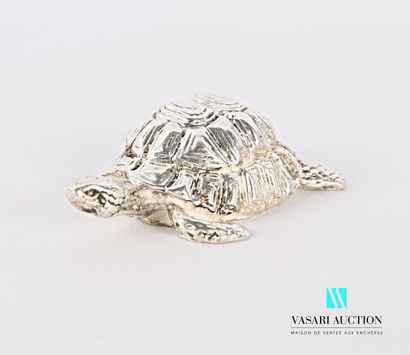 null Silver subject representing a turtle 

Weight: 204.07 g

High. Height : 2.4...