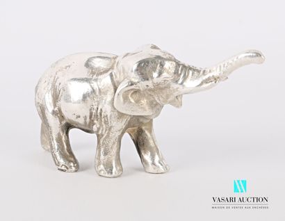 null Silver subject representing an elephant which barrites

Weight: 268.41 g

High....