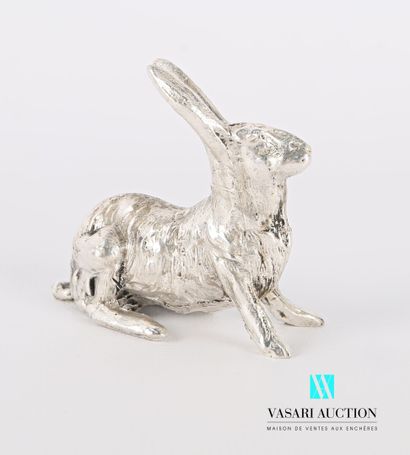 null Silver subject representing a hare

Weight. : 118,97 g

High. Height : 4.8 cm...