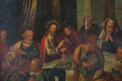 null French School of the XIXth century

The Last Supper 

Oil on copper

37.5 x...