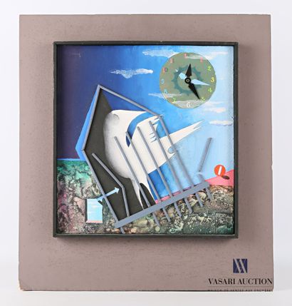 null BOUILLY René (1921-2019)

Freedom Time

Mixed technology on panel

Signed lower...