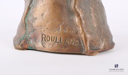 null ROULLAND Jean (né en 1931), d'après

Hippocrate 

Bronze à patine médaille

Signé...