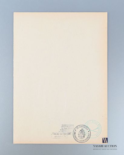 null Russian school of the 20th century

Visage 

Ink on paper 

Apocryphal signature

(Tiny...
