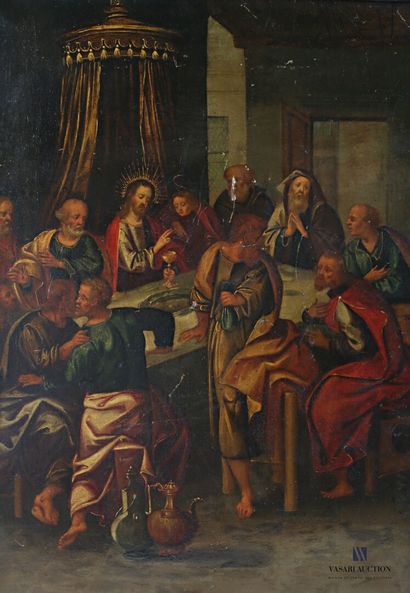 null French School of the XIXth century

The Last Supper 

Oil on copper

37.5 x...