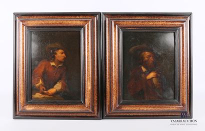 null Flemish school of the 19th century

Pipe smokers 

Two oils on panel

24.5 x...
