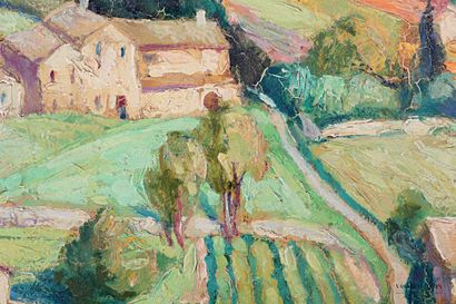 null DE POGEDAIEFF Georges A. (1897-1971)

View of the hilly Provencal countryside...
