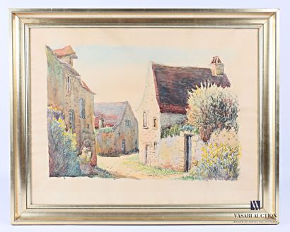 null DEGOUY R

Houses in the countryside

Watercolour on paper

(some freckles and...