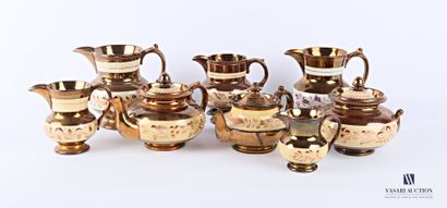 null JERSEY

Copper-glazed earthenware batch decorated with ribbon flower friezes...