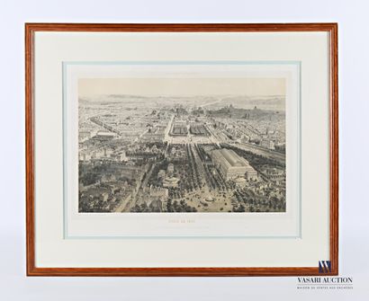 null BENOIST Félix, dessinateur et J. Arnoult, graveur

Paris en 1860 - Vue à bol...