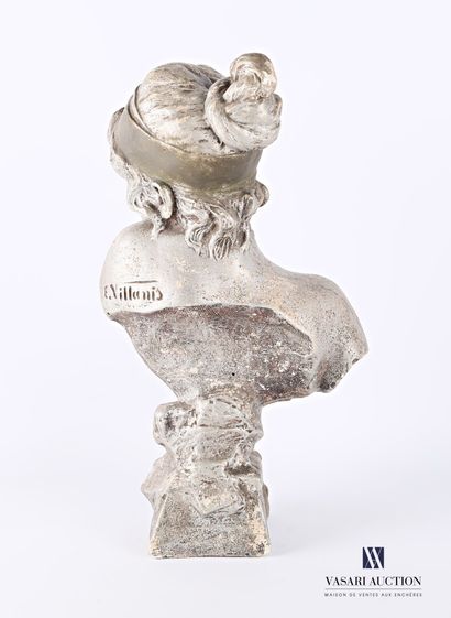 null VILLANIS Emmanuel (1858-1914) according to

Sapho

Plaster with silver patina

Signed...