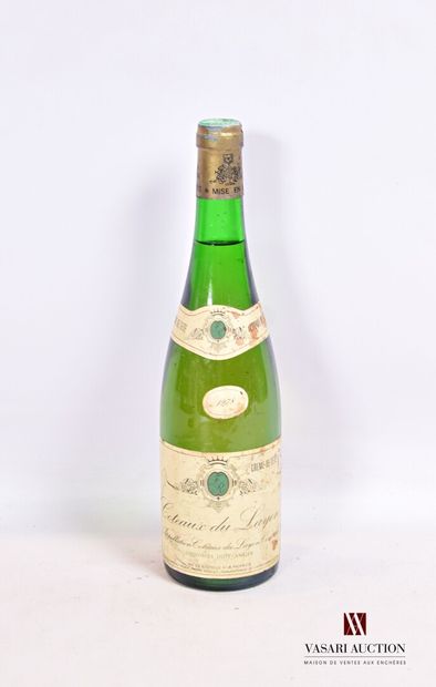 null 1 bouteille	CÔTEAUX DU LAYON Crème de Tête mise Vignobles Diot-Antier		1978

	Et....