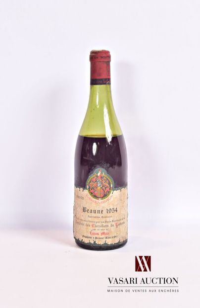 null 1 bouteille	BEAUNE - Confrérie des Chevaliers du Tastevin - mise Louis Max nég.		1954

	Et....