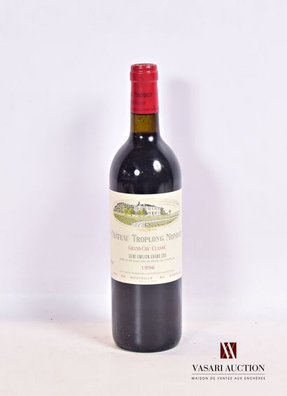 null 1 bouteille	Château TROPLONG MONDOT	St Emilion GCC	1996

	Et. excellente. N...