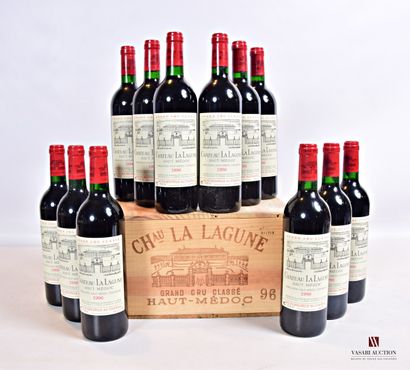 null 12 bouteilles	Château LA LAGUNE	Haut Médoc GCC	1996

	Et. impeccables. N : 9...