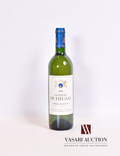 null 1 bouteille	Château DE FIEUZAL	Graves blanc	1996

	Et. un peu tachée. N : bas...