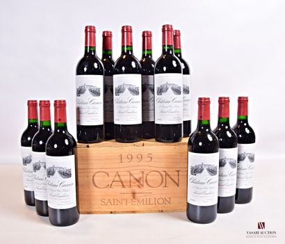null 12 bouteilles	Château CANON	St Emilion 1er GCC	1995

	Présentation et niveau,...
