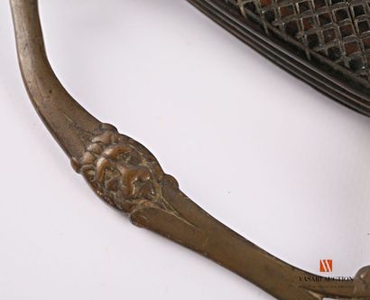 null Épée de chef de musique, monture laiton à une branche, pommeau au casque à l'antique,...