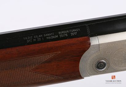 null fusil de chasse hammerless YILDIZ modèle SPZ M 201calibre 20/76, canons superposés...