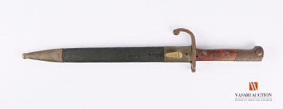 null Baïonnette Mauser modèle 1908 pour le Brésil, lame de 29,7 cm, à dos plat et...