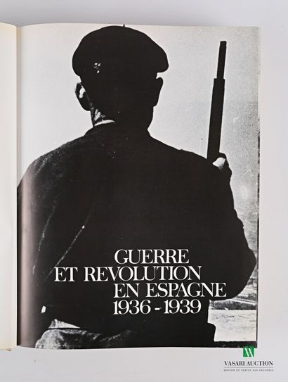 null SORIA Georges - War and Revolution in Spain (1936-1939) Volume 1 Genesis - Volume...