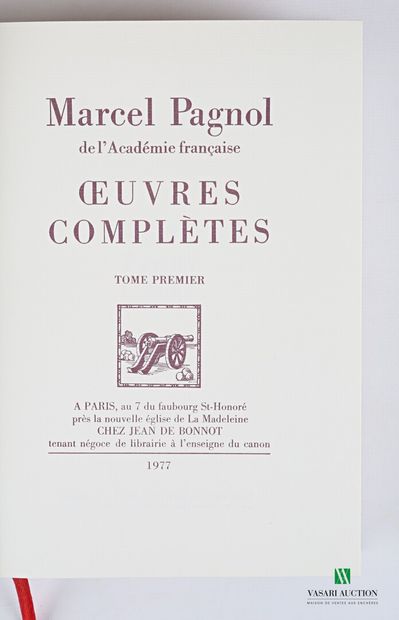 null [LITTERATURE]

PAGNOL Marcel - Oeuvres complétes Vol. 1 (Marius Fanny César)...