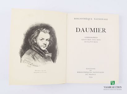 null ART]

ANONYMOUS - Daumier; lithographs, woodcuts, sculptures - Paris Editions...