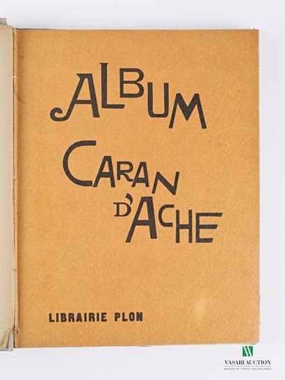 null [ALBUM CARAN D'ACHE]

Quatre albums compilés en un volume in-folio - Paris,...