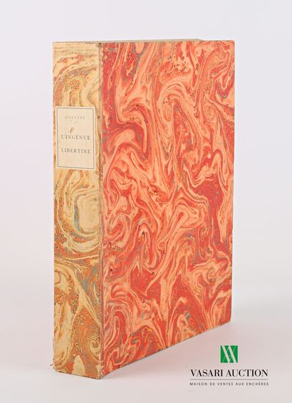null COLETTE - L'Ingénue Libertine - Paris, A la Cité des livres, 1928 - 1 vol. in-4°...
